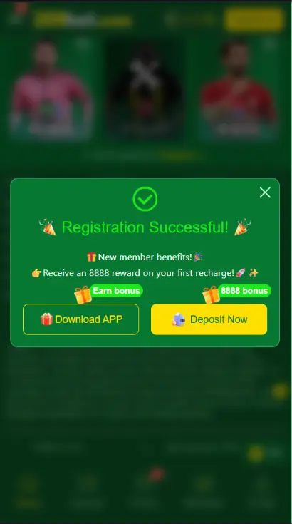 399BET registration successful
