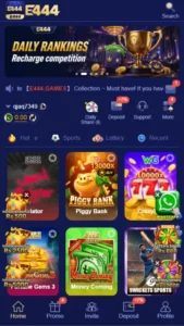 E444 Game APK Download in Pakistan: Register, Bonus & Latest Games 3